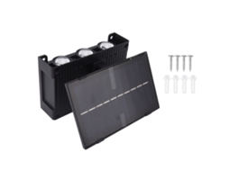 Luz Solar Externa 6 Led Rgb para Jardim Pátio Terraço
