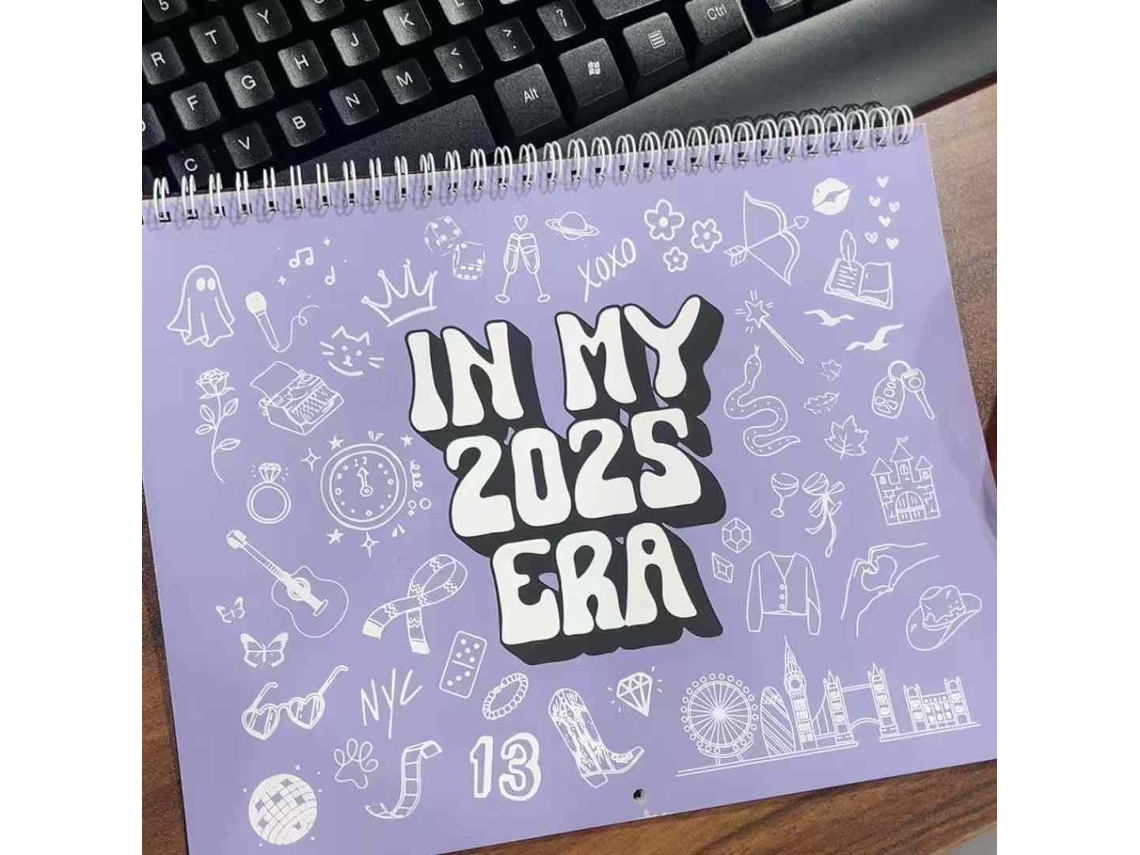 Conjunto de 2 Calendários de Parede para 2025 BRILVIBERA