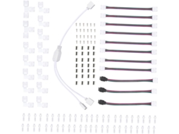 Adaptador De Pino Conector Para Fita Led Sem Solda
