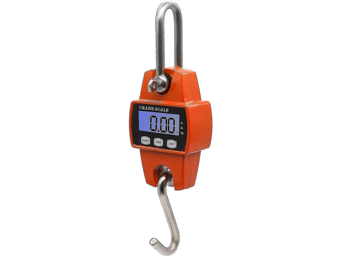 Balança Portátil De Guindaste Mini De 300 Kg/660 Lbs Com Tela Lcd, Eletrônica E Digital, Para Uso Em Suspensão. Aquaforge