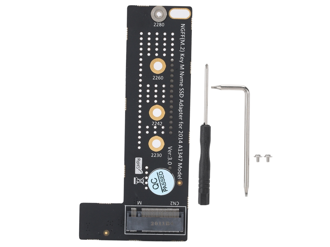 Converter Placa Adaptadora M.2 M-key Nvme Ssd Para Hardware De Computador A1347