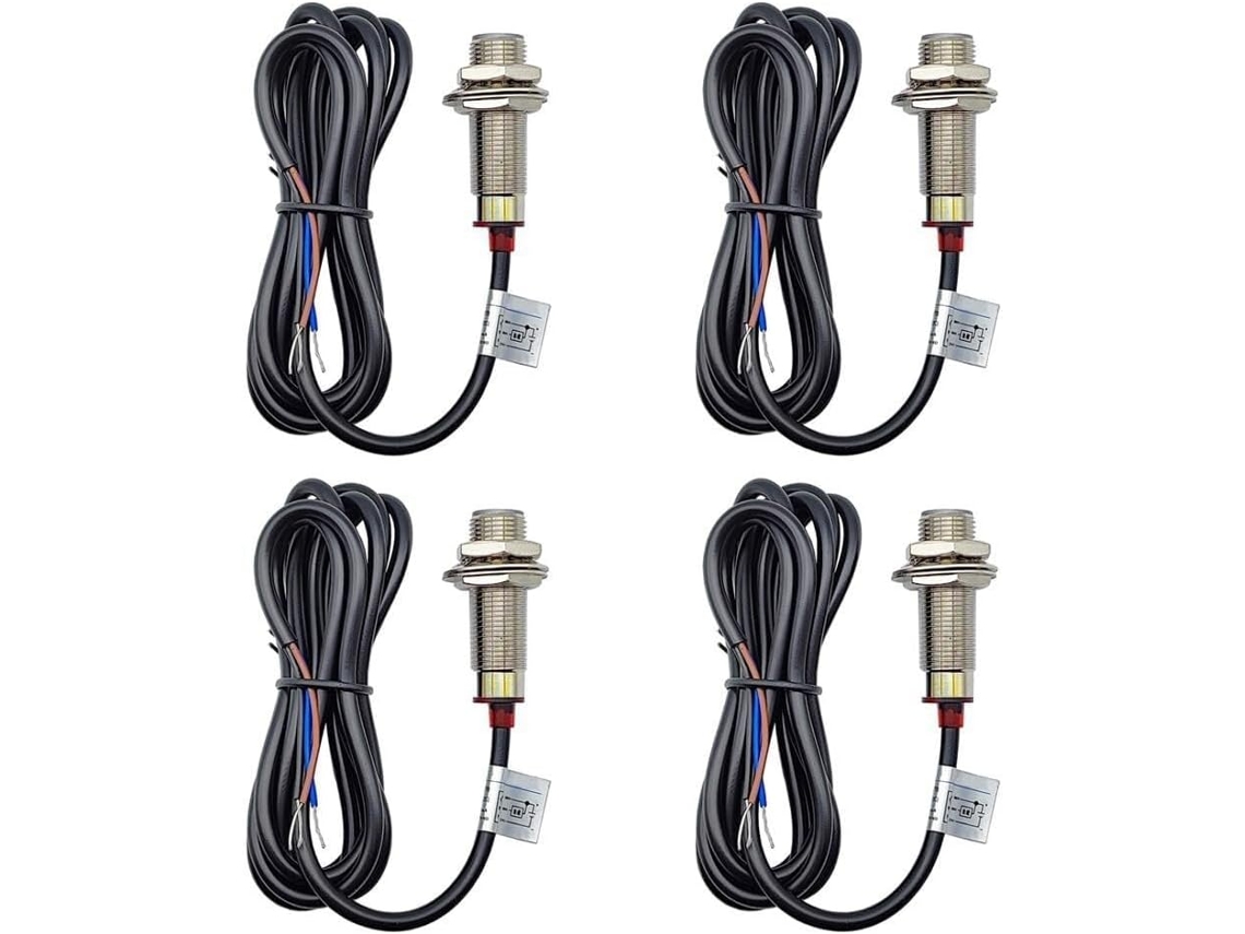 Pacote Com 4 Sensores De Efeito Hall Njk5002c Classificação Ip65 Para
