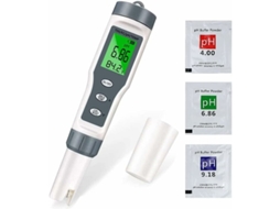 Medidor De Ph, Medidor Eletrônico De Ph Para Piscina 4 Em 1, Medidor De Ph, Tds, Ec E Temperatura, Testador De Qualidade Da Água Com T Slowmoose