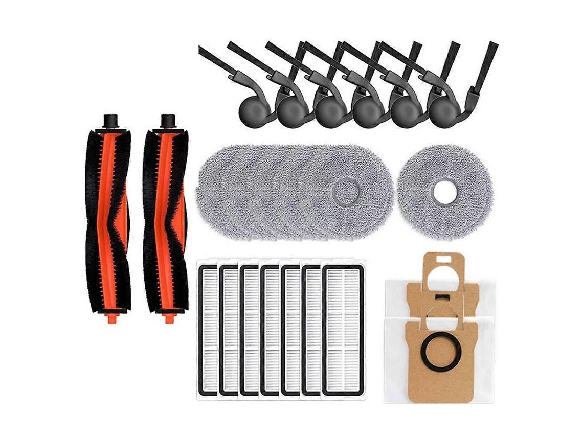 Escova Rotativa Principal Xiaomi H50, Compatível Com Acessórios Kit H50 Pro Aspirador Robot, Include Filters