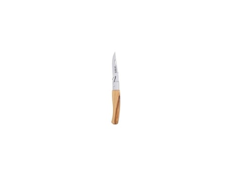 Canivete Jean Dubost Grand Frérot Aço Inoxidável Madeira De Oliveira 20,4 Cm
