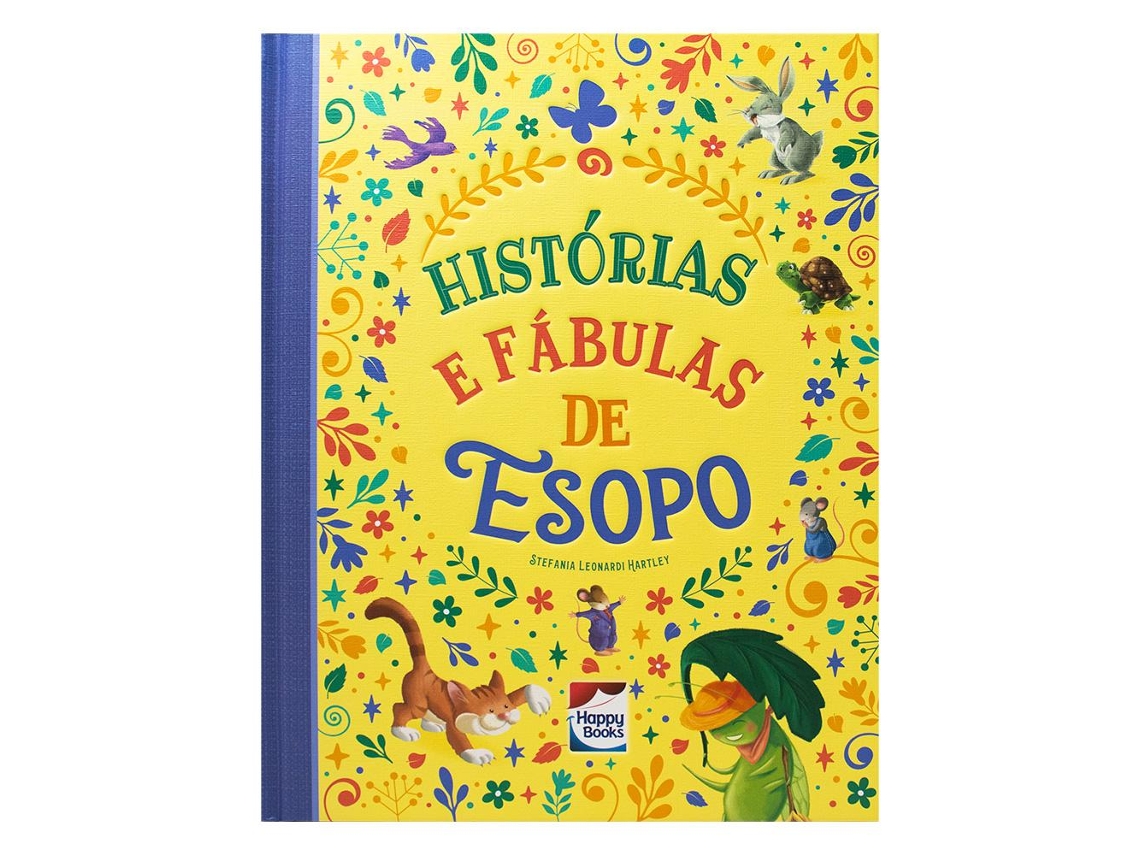 Livro Histórias Encantadas Histórias E Fábulas De Esopo De Stefania Leonardi Hartley (português Do Brasil)