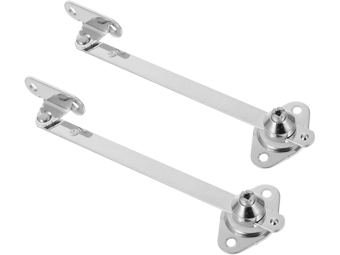 2 Peças De Aço Com Suave, Suporte Para Porta Armário Resistente.