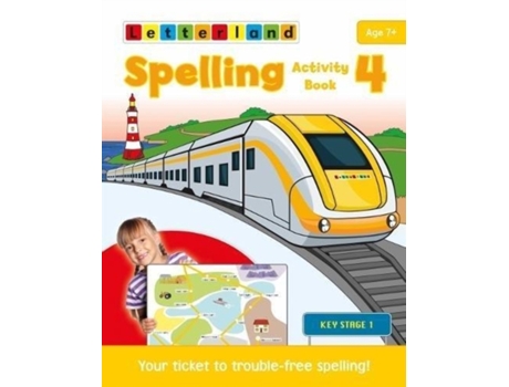 Livro Spelling Activity Book 4 .