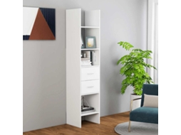 Vidaxl Estante 40x35x180 Cm Contraplacado Branco