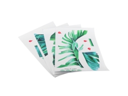 Autocolantes de Padrão de Plantas Tropicais LAXISCREED