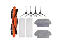 Compatível Com Xiaomi Mijia Stytj02ym 2s/3c Viomi V2 Pro/v3 Se Conga 3490 Escova Lateral De Reposição Filtro Hepa Pano De Limpeza