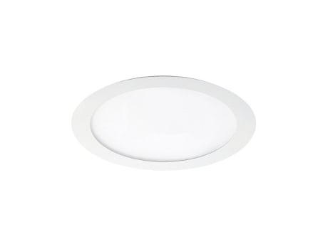 Downlight Led Redondo Basic Led Embutido Ip44 Ø12x2,1cm Cor Branca Jiso (18w 4000k 390lm)