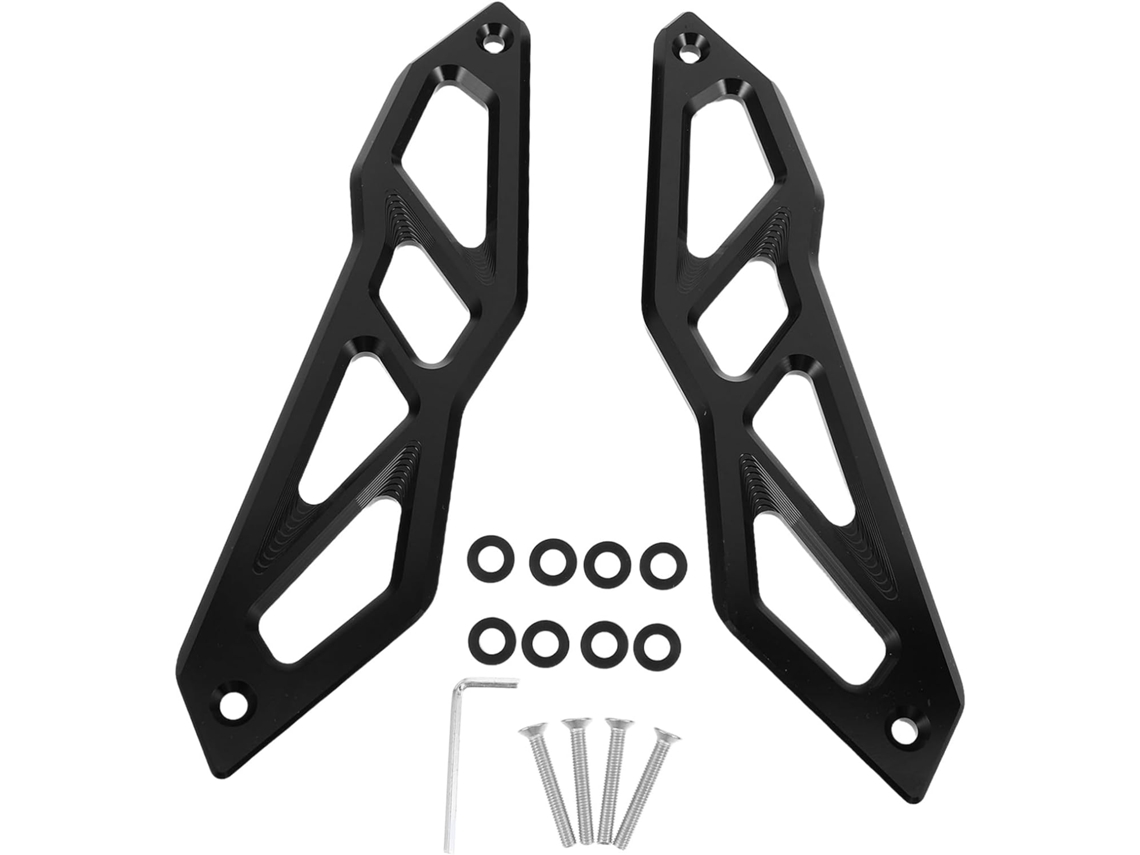 Suporte Do Regulador Do Para-brisa Para Reforço Do Para-brisa Na Cor Preta.