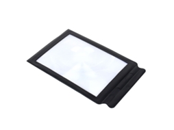 Folha de Lupa A4 3x Lente Pvc Amplia Página Inteira para Leitura Livros Ferramenta Magnificadora