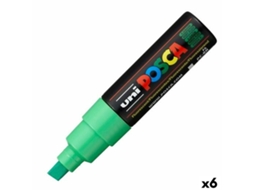 Marcador Posca Pc-8K Verde 6 Unidades