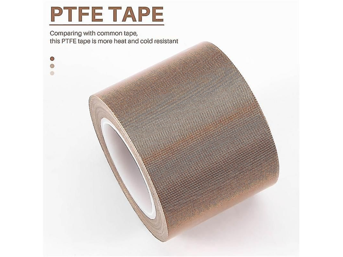 Fita De Ptfe Para Seladora A Vácuo, Modelos De Mesa E De Impulso, Com 2 Polegadas De Largura Por 33 Pés De Comprimento.-sdcy