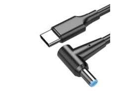 Cabo De Alimentação Usb Tipo C Para Dc 5,5 Mm X 2,5 100 W