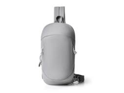 Mochila Antifurto (cinza), Bolsa Pequena Para Atividades Ao Ar Livre, Bolsa Transversal Leve
