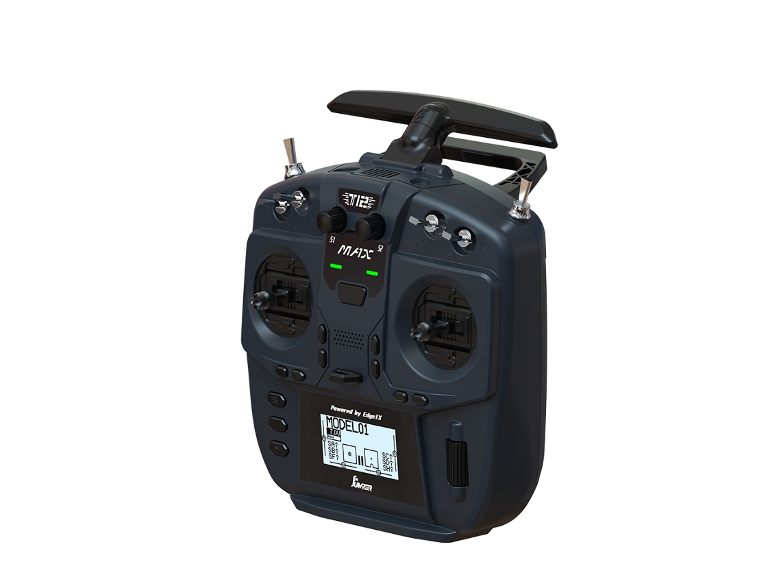 Jumperrc T12 Max Transmissor Rádio Expresslrs Elrs 2.4ghz 1w Integrado Sensor Hall Gimbal Drones Fpv Racer MDUG