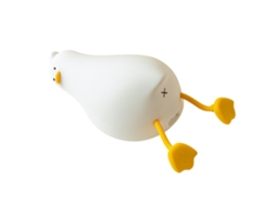 Luz Noturna Pato Silicone Led Recarregável 1200mah