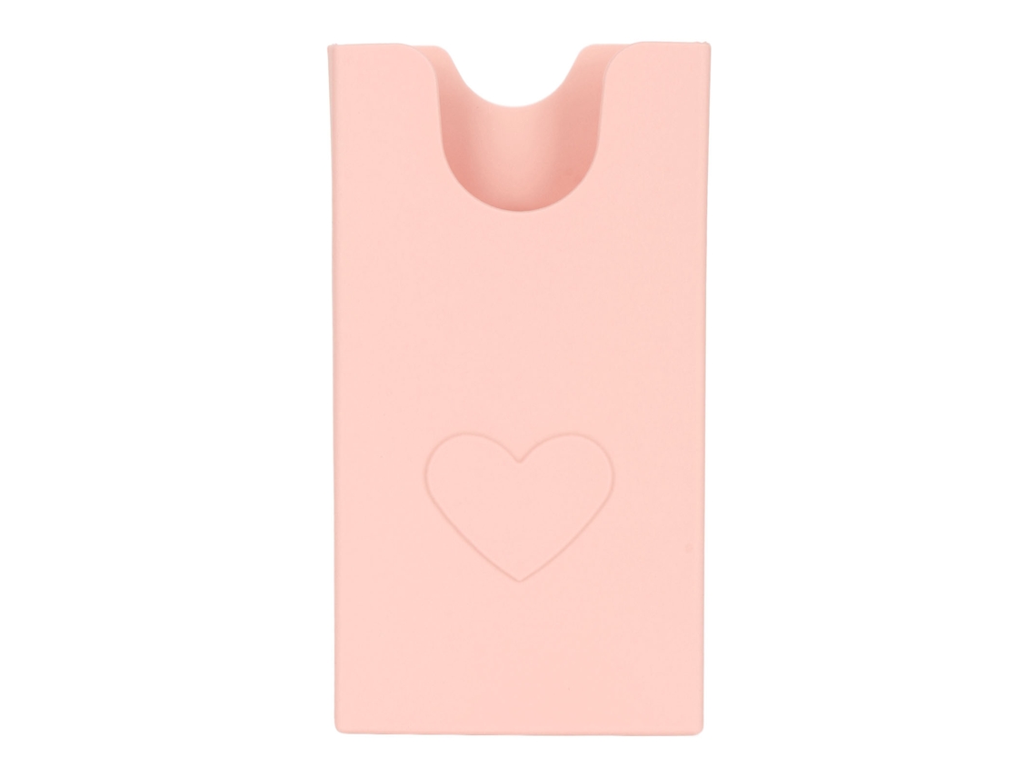 Suporte para Celular de Sacola de Praia Silicone Rosa S/MARCA