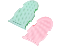 Lurelia Kit De 2 Buchas Vegetais De Banho De Cuidado Corporal, Portátil