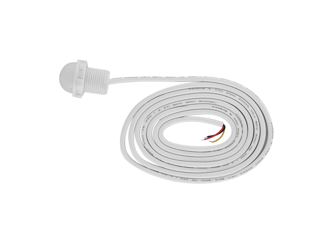 Interruptor com sensor de movimento infravermelho 2026 DC5 24V para detecção de corpo humano em corredores e banheiros.