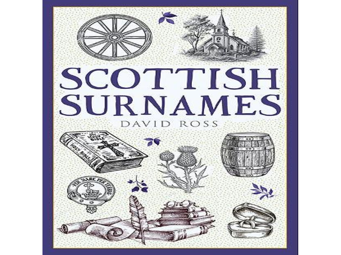 Livro Scottish Surnames de David Ross (Inglês)