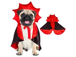 Chapéu Conjunto Capa Halloween Natal Pet Transformar Seu Estimação