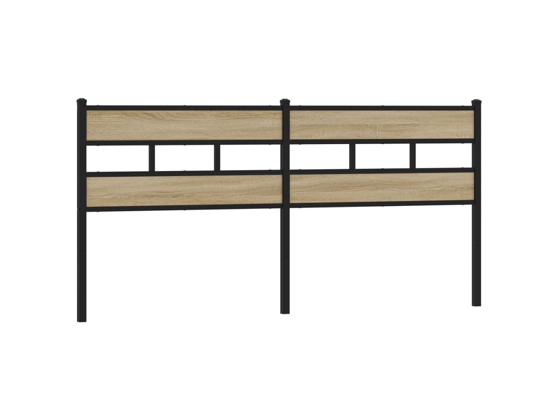 Headboard, Headboards Vidaxl Marrom Ferro (180 Cm)