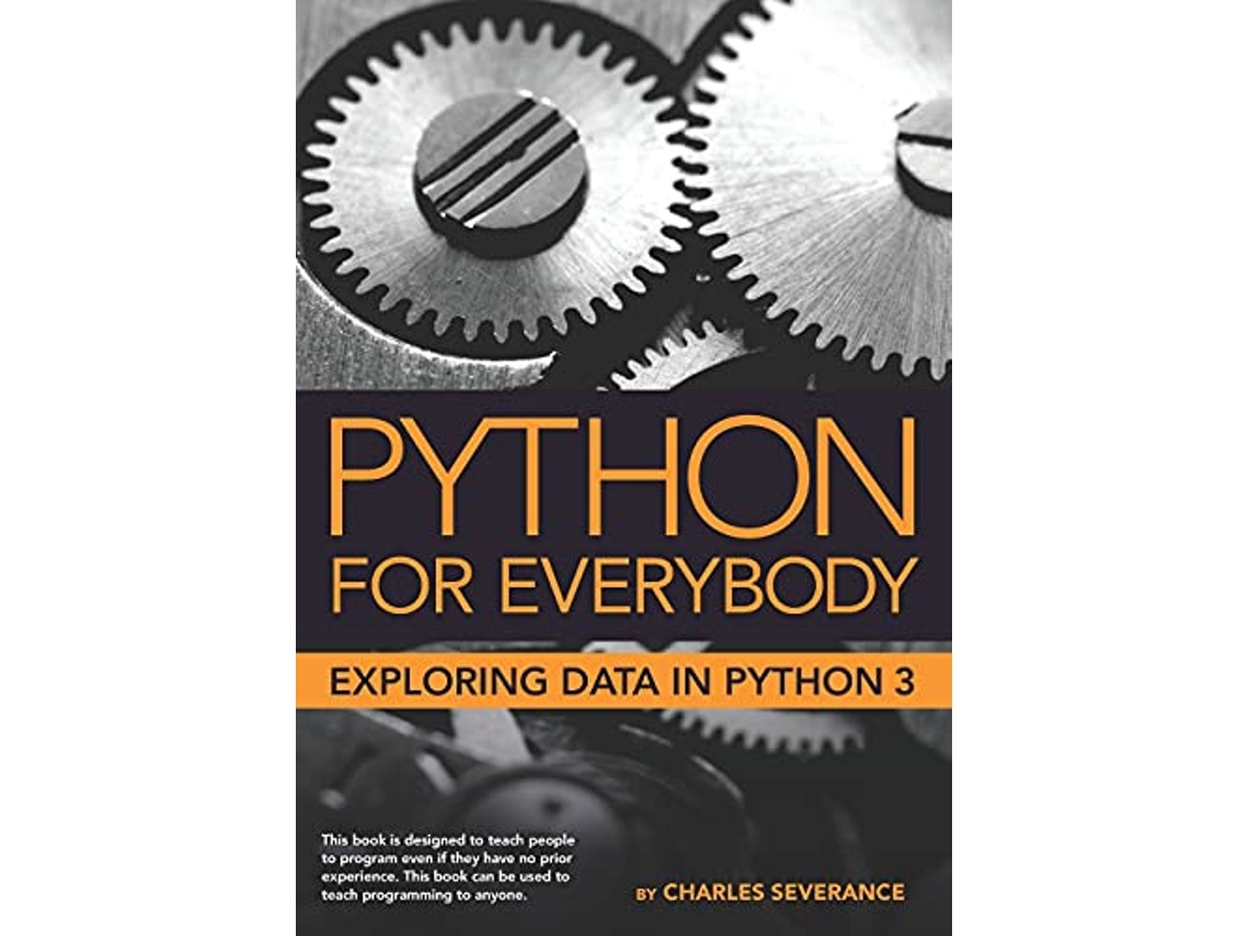Livro Python for Everybody de Dr Charles Russell Severance (Inglês)