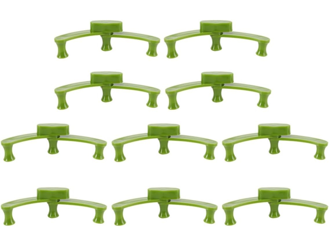10 Grampos de Plástico para Galhos de Plantas, Grampos de Alta Resistência para Dobrar Plantas, Ideais para Árvores CHABERLU