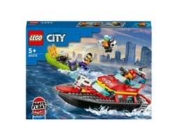 LEGO City: Barco de Resgate dos Bombeiros - 60373