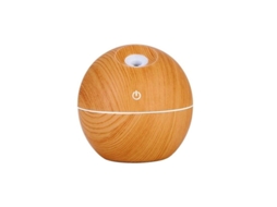 Umidificador Ultrassônico Aroma 007 Elegante, Marrom Claro BRILVIBERA