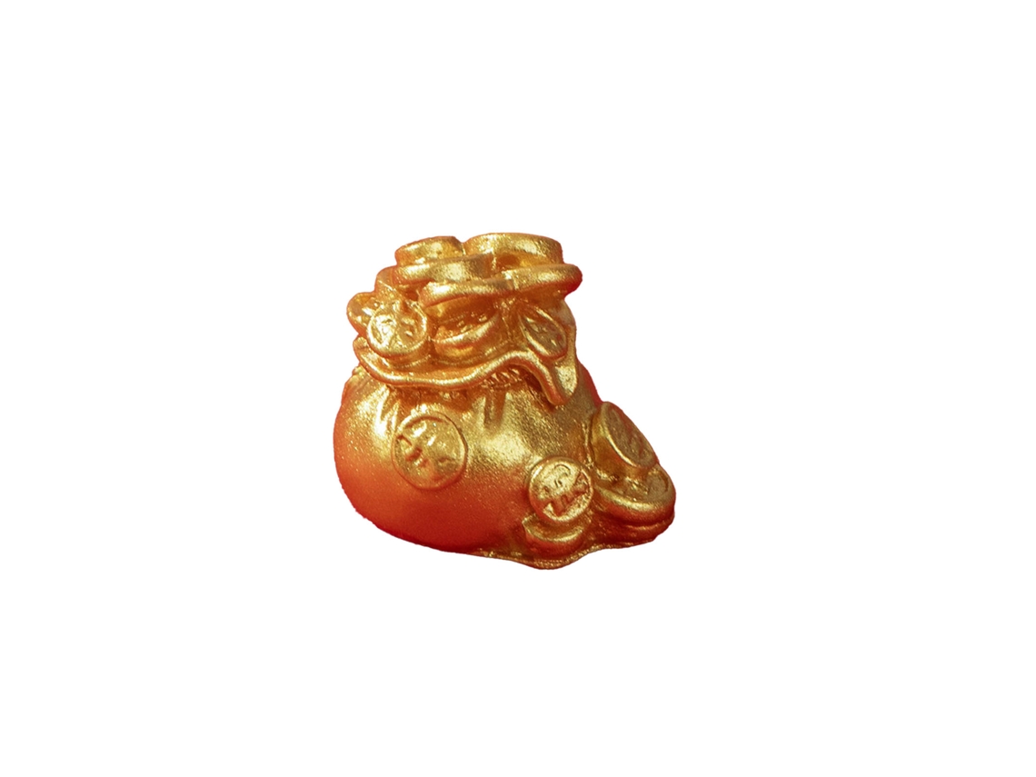 Laxiscreed Bolsa De 16 Moedas De Ouro Para Ano Novo E Dragão, Acessórios De Estilo Chinês