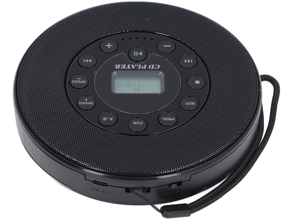 Leitor De Cd Portátil Licaevey Com Alto-falante Bluetooth, Gravação Usb E Microfone.