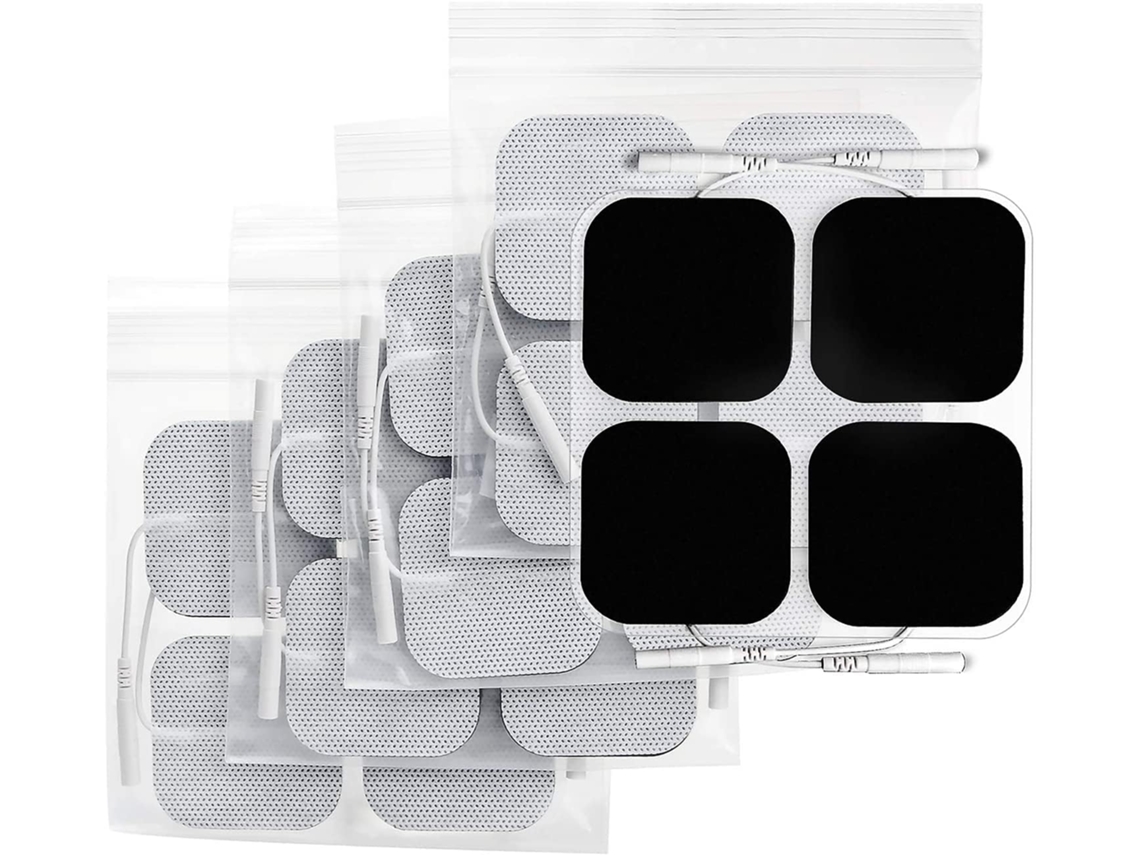 Eletrodos De Contato 50 X Mm, Pacote Com 20 Unidades, Adesivo Melhor Desempenho E Design Não Irritante Para Eletroterapia.