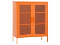 Storage Cabinet, Storage Cabinets Vidaxl Laranja Aço (n/a)