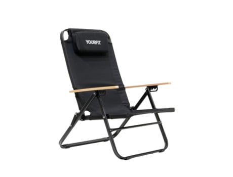 Cadeira De Campismo Dobrável C/inclinação