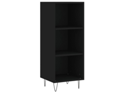 Sideboard, Sideboards Vidaxl Preto Madeira Processada (n/a)