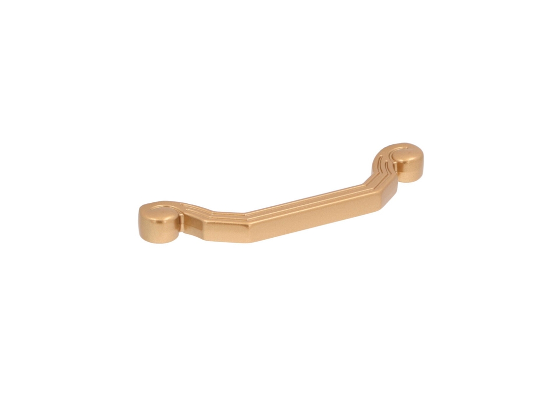 Puxador para Móveis HARDWAREXCHANGE em Zamac com 96mm, Ouro Milan, conjunto de 6