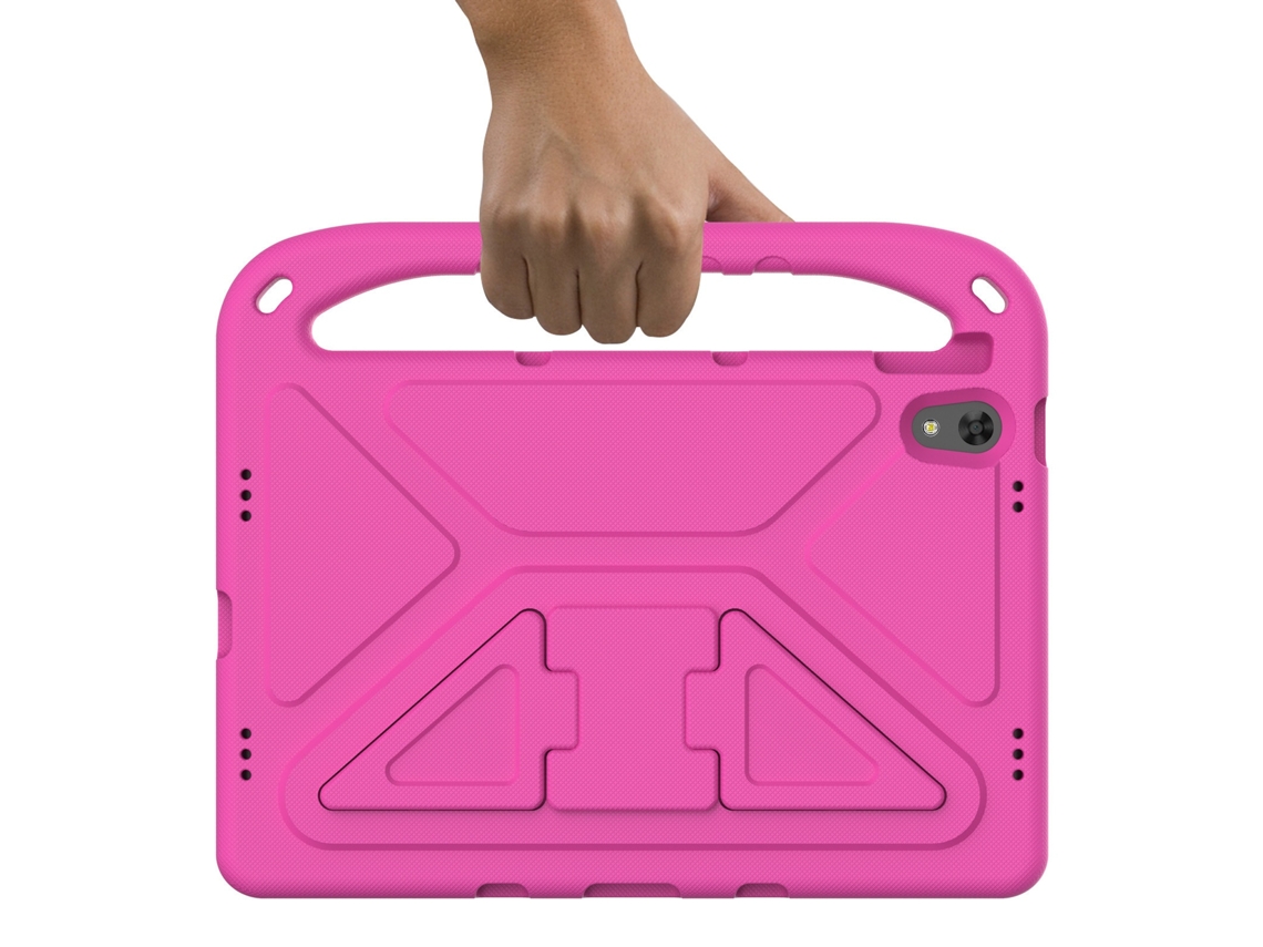 Capa Para Tablet Lurelia, Compatível Com Lenovo K10 X6c6 10,3, Vermelho Rosado, Eva, Função Sono, Proteção Antiquedas