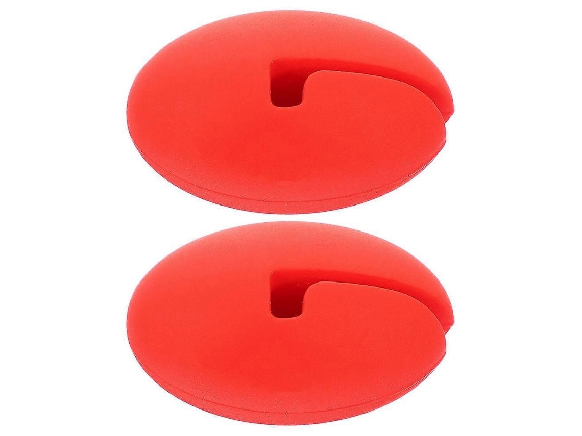 Conjunto de 2 Clipes para Termômetro em Silicone, Clipe Panela, Presilha Termômetro, Suporte Termôme Tro GOKOCO
