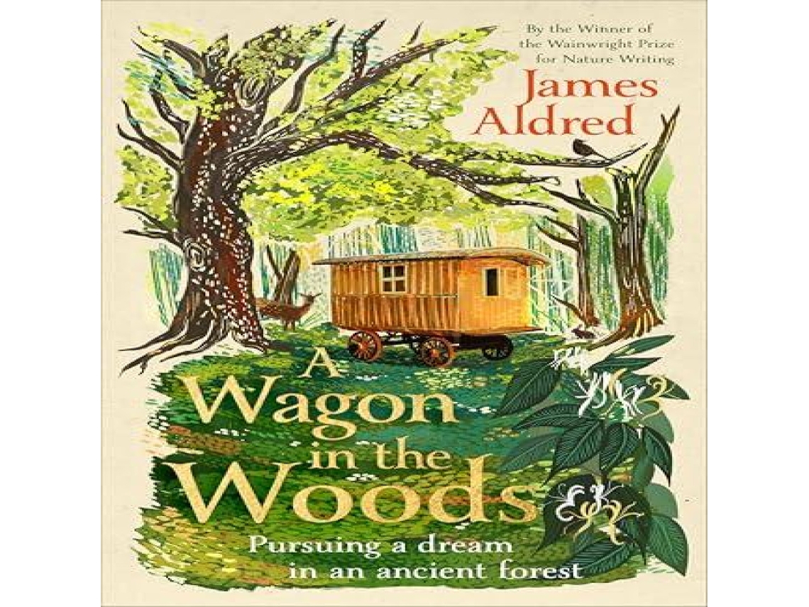 Livro A Wagon in the Woods Pursuing a dream in an ancient forest de James Aldred (Inglês)