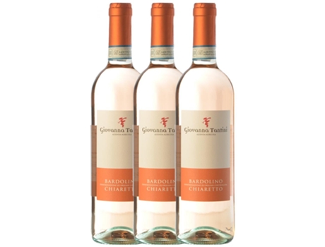 Vinho GIOVANNA TANTINI Giovanna Tantini Chiaretto Bardolino (0.75 L - 3 unidades)