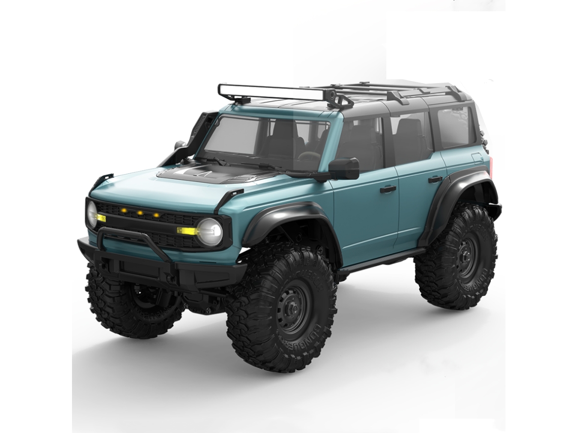 Azulhb Toys Rtr R1601/2/3 1/16 2.4g 4wd Rock Crawler Proporcional Led Off road Brinquedo MDUG