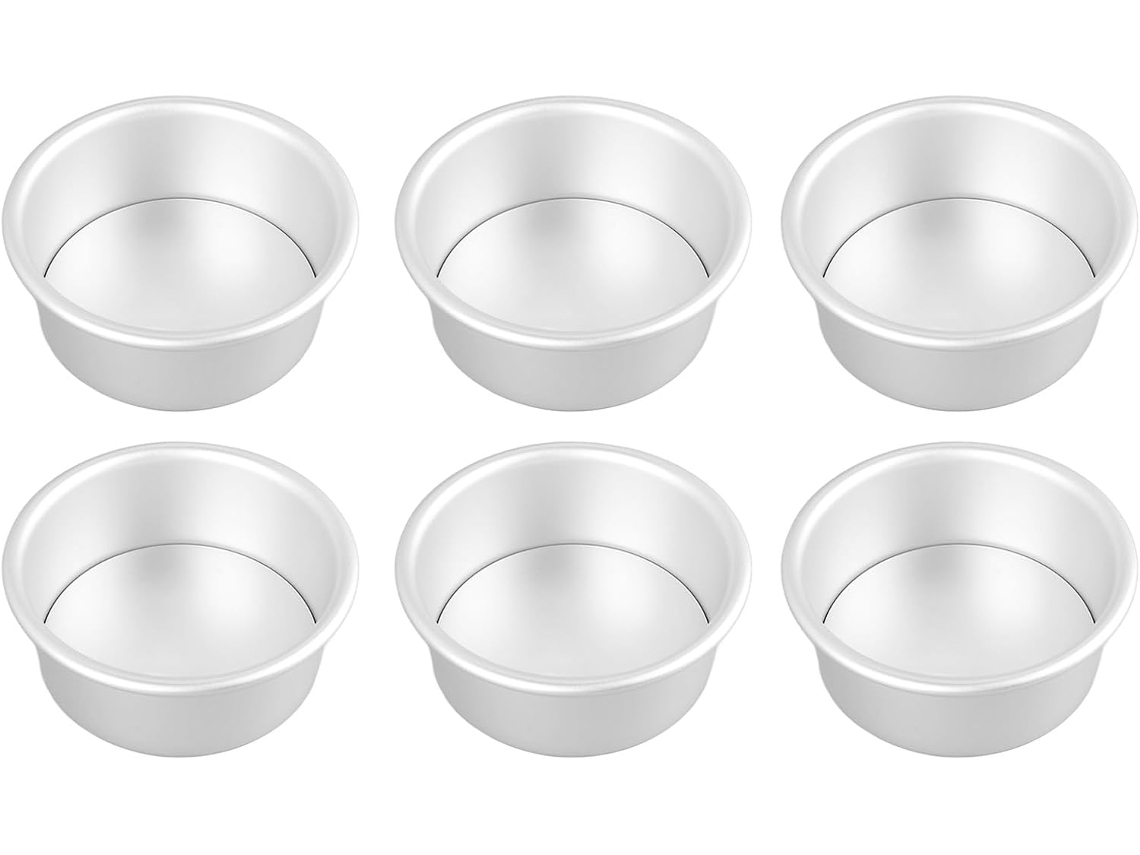 Conjunto De 6 Formas Redondas De 10 Cm (4 Polegadas)