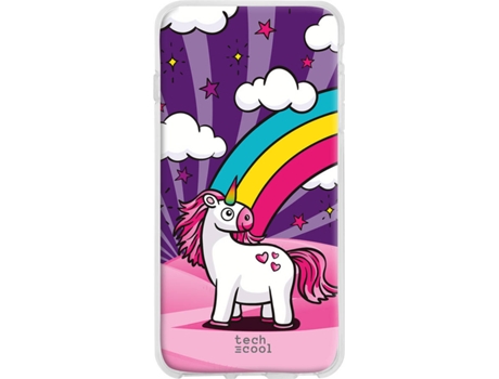 Capa iPhone XR TECHCOOL Unicórnio | Worten.pt