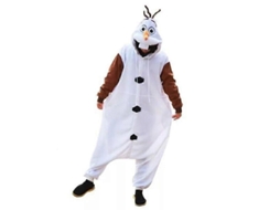 _pijama de uma Peça Olaf Unissex Roupa de Casa Traje de Halloween Natal Cosplay