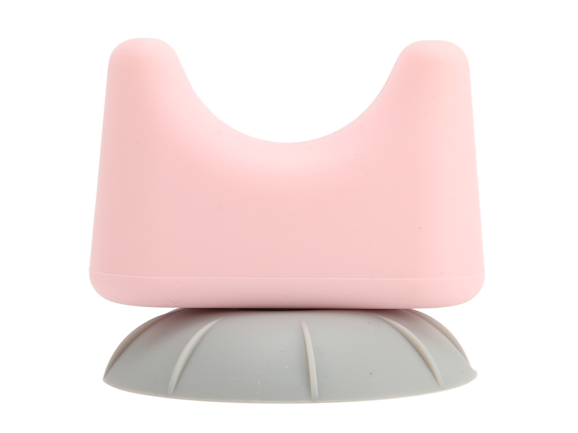 Bola De Fáscia U Shaped Com Sucção Manual Mini Portátil Para Massagem De Gatilho Nos Pés E Pescoço